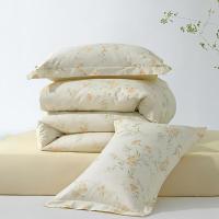 红秀世纺 HX2403-C005 纯棉四件套 被套200*230cm 床单245*250cm 枕套48*74cm*2（单位：套）梦里花园