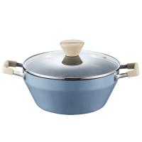 炊大皇（COOKER KING） GL24DYG 汤锅 锅具 24cm 蓝色（单位：个）