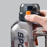 乐博锐胜（LEBORUISHENG） LB-2002 大容量PC材质吨吨水壶 2200mL (单位: 个)黑色