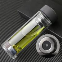 铭创知雨 PC-B2506 涵雨双层玻璃杯 300ml（单位：个）