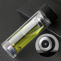 铭创知雨 PC-B2506 涵雨双层玻璃杯 300ml（单位：个）