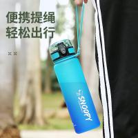 史努比（SNOOPY） SNP6082 渐变色动动水杯 500ml （单位：个）青蓝色