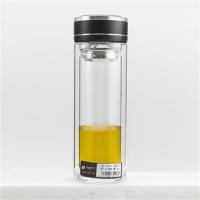 铭创知雨 PC-B2003 汇鑫双层玻璃杯 300ml (单位: 个)