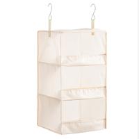 太力（TAILI） ATT179 布艺衣柜悬挂式收纳挂袋 31*31*66cm （单位：个） 米色