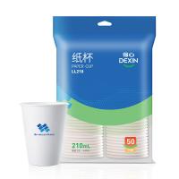 得力（deli） 得心LL210纸杯210mL(50只/袋)（单位：袋）白色