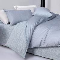 罗莱家纺（LUOLAI） 静奢谧静全棉四件套 被套200*230cm 床单230*240cm 枕套48*74cm*2（单位：套）