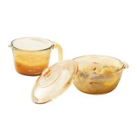 巴米乐（BURNELL） BNL-L018 芸璟玻璃餐具套装 量杯1000ml汤煲1500ml (单位:套)
