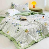 啄木鸟 ZMN-XB016 青青草原泡泡纱鲜豆被 200*230cm (单位: 床)
