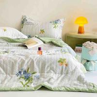 啄木鸟 ZMN-XB016 青青草原泡泡纱鲜豆被 200*230cm (单位: 床)