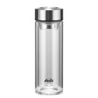 康厨亚（KANGCHUYA） KX8636-st320 双层玻璃杯 320ml 透明色（单位：个）