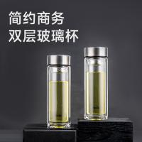 康厨亚（KANGCHUYA） KX8636-st320 双层玻璃杯 320ml 透明色（单位：个）