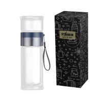 艾逸瑶选 CJ-21118 享生活茶水分离杯 茶杯300ml茶仓140ml（单位：个）新老包装随机发货