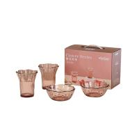 艾格莱雅（Aglaia） A-HBW01/L4 玻璃杯碗4件套 2小碗+2杯(单位：套)