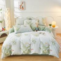 红蜻蜓 HQT-1027DZ 四件套 被套200*230cm*1     床单230*245cm*1   枕套48*74cm*2 （单位:套） 春光绿叶