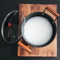 荣事达（Royalstar） RSD083-FJ 麦饭石锅具二件套 炒锅+汤锅 32cm+22cm 黑色（单位：套）