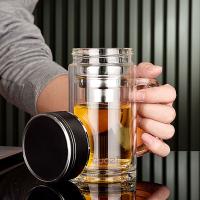 果兹（GUOZI）GZ-S53星朗双层玻璃杯 350ml（单位：个）