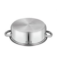 德铂（Debo） DEP-DS395 罗森304不锈钢汤锅双层蒸锅 28cm/4.5L (单位: 个)