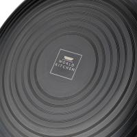 WORLD KITCHEN WK-JTCGT-2/KZ精铁系列两件套 炒锅32cm 锅铲36.5*9.8cm（单位：套）黑色