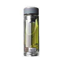 铭创知雨 PC-B2008 汐乐双层玻璃杯 300ml （单位：个）