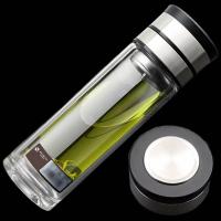 铭创知雨 荣珍一键速开茶水分离杯 PC-B2010 280ml (单位:个)