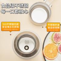 史努比（SNOOPY）SNP7221便携双饮保温杯450ml （单位：个）白色