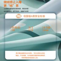 恒源祥（HYX） 韶华 四件套A类抗菌磨毛超软床品套件 被套200*230cm+床单230*240cm+枕套48*74cm*2（单位：套）