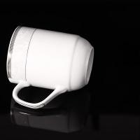 拜杰（BAIJIE） YM-01 陶瓷茶杯 带盖 400ml*6（单位：套）白色