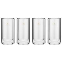 WORLD KITCHENWK-JSSC4/KZ/JY 晶奢双层玻璃杯四件组220ml*4（单位：套）透明色