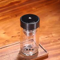 璞莉丝 PLS5108  炫彩系列 双层玻璃杯 220ml（单位：个）颜色随机