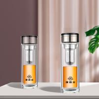 璞莉丝 PLS5241 朗仕系列 双层玻璃杯 385ml（单位：个）颜色随机