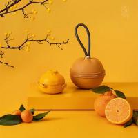 万仟堂 大吉大利 茶具套装 一壶一杯 橘黄釉（单位：套）壶×1、杯×1、便携包×1