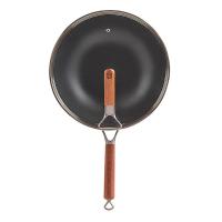 三禾（SANHO） TC30T4 0涂层微纳不粘轻铁锅 30CM (单位: 个)