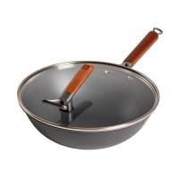 三禾（SANHO） TC30T4  炒锅 锅具 30CM 黑色（单位：个）