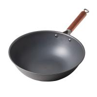 三禾（SANHO） TC30T4  炒锅 锅具 30CM 黑色（单位：个）