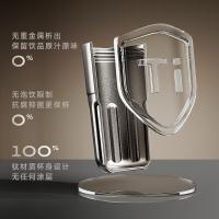 物生物（RELEA） 显温咖啡杯 保温杯 410ml 阑夜黑（单位：个）