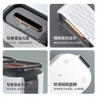 金隆兴 6259-1 多功能纸巾盒 3格(单位：个) 白色