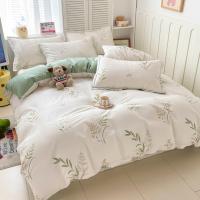 富麦德 芊芊羽忆纯棉四件套 DM2001 被套200*230cm 床单230*250cm 枕套48*74cm*2 (单位:套)