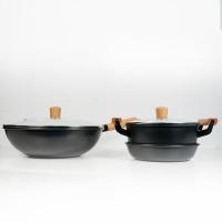 加榜JB-GJ2568快炒王真不锈锅具三件套炒锅32cm 汤锅22cm 煎盘22cm（单位：套）