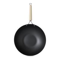 nolte HMD-97111  臻钛零涂层炒锅 32cm （单位：个）黑色