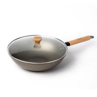 康厨亚（KANGCHUYA） KX6916 炒锅 锅具 32cm 金色（单位：个）