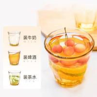 艾逸瑶选 CJ-21133 铂萃系列高硼硅玻璃餐具7件套A 5.5寸双耳碗*2+7寸盘*3+270ml九棱杯*2（单位：套）新老包装随机发货