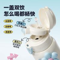 大嘴猴（Paul Frank）PF136便携双饮保温杯带杯套580ml(单位：个)蓝椰奶芙