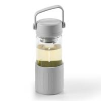 北鼎 茶水分离 玻璃杯 470ML 浅岛灰（单位：个）