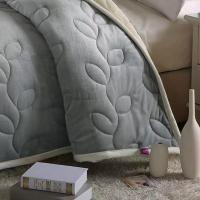恒源祥（HYX） 法兰绒毛毯加厚 毯子 200*230cm 灰色（单位：条）