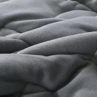 恒源祥（HYX） 法兰绒毛毯加厚 毯子 200*230cm 灰色（单位：条）