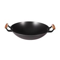BTSM BT-CG823 铸铁炒锅 38CM（单位：个）黑色