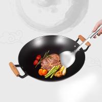 BTSM BT-CG823 铸铁炒锅 38CM（单位：个）黑色