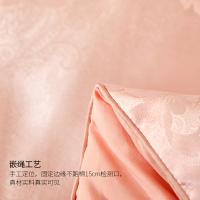 恒源祥（HYX） 提花仿丝棉 抗菌大豆保暖被 被子 150*200cm 粉色（单位：床）