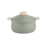 炊大皇（COOKER KING）HY22AQL 禾悦不粘炖煲 22cm 艾青绿（单位：个）
