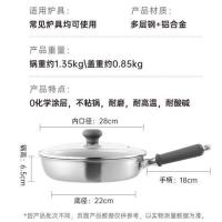 炊大皇（COOKER KING）TK28JG  钛康等离子不粘煎锅  28cm （单位：个）